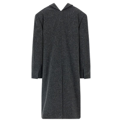 Prada Gray Virgin Wool Coat