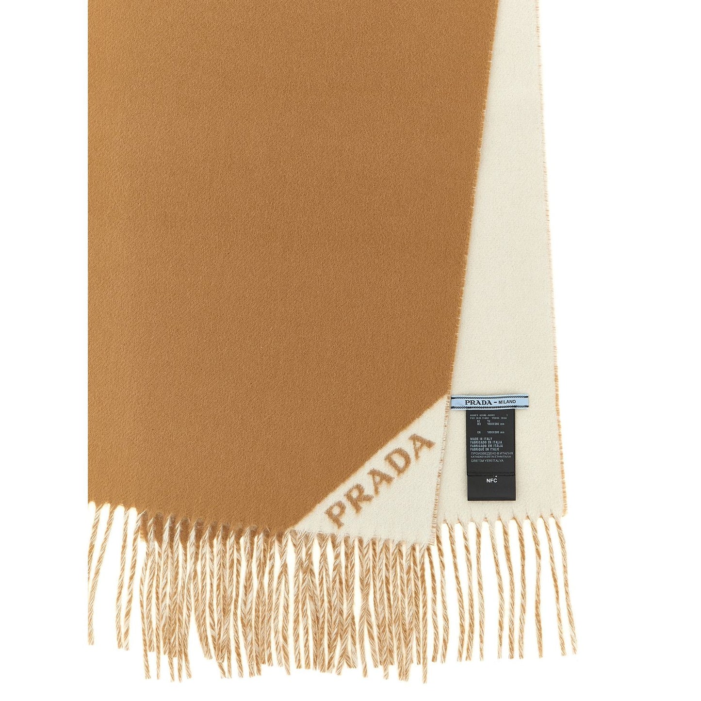 Prada Multicolor Cashmere Scarf