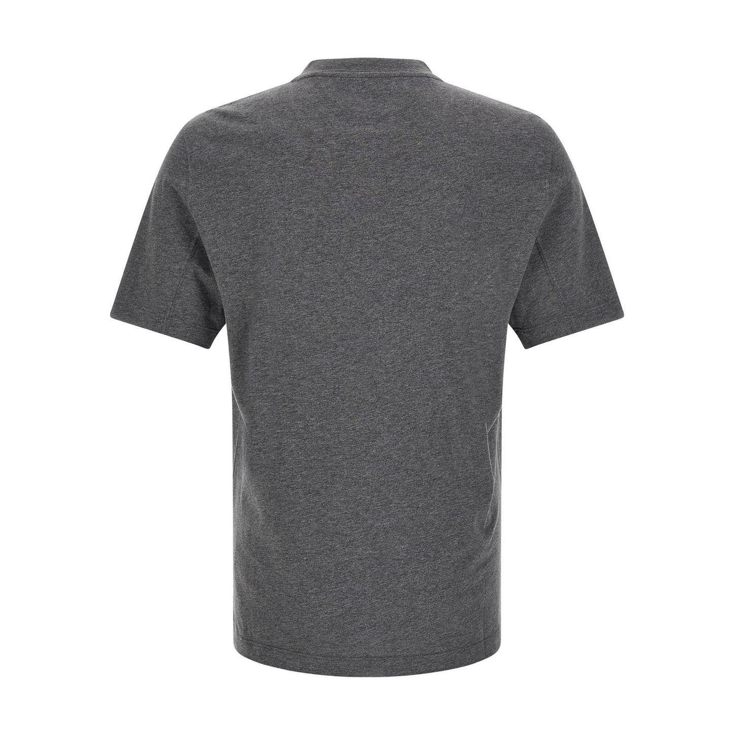 Brunello Cucinelli Gray Cotton T-Shirt