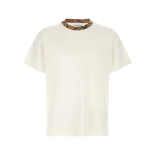 Burberry Beige Cotton T-Shirt