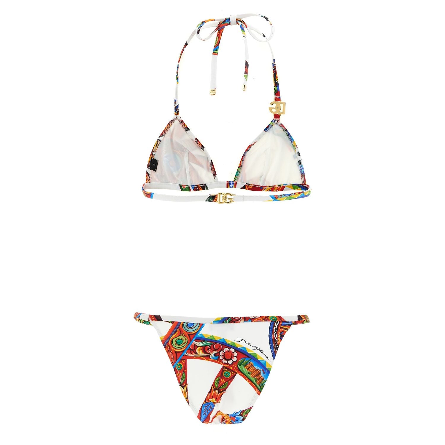 Dolce & Gabbana Multicolor Polyamide Bikini