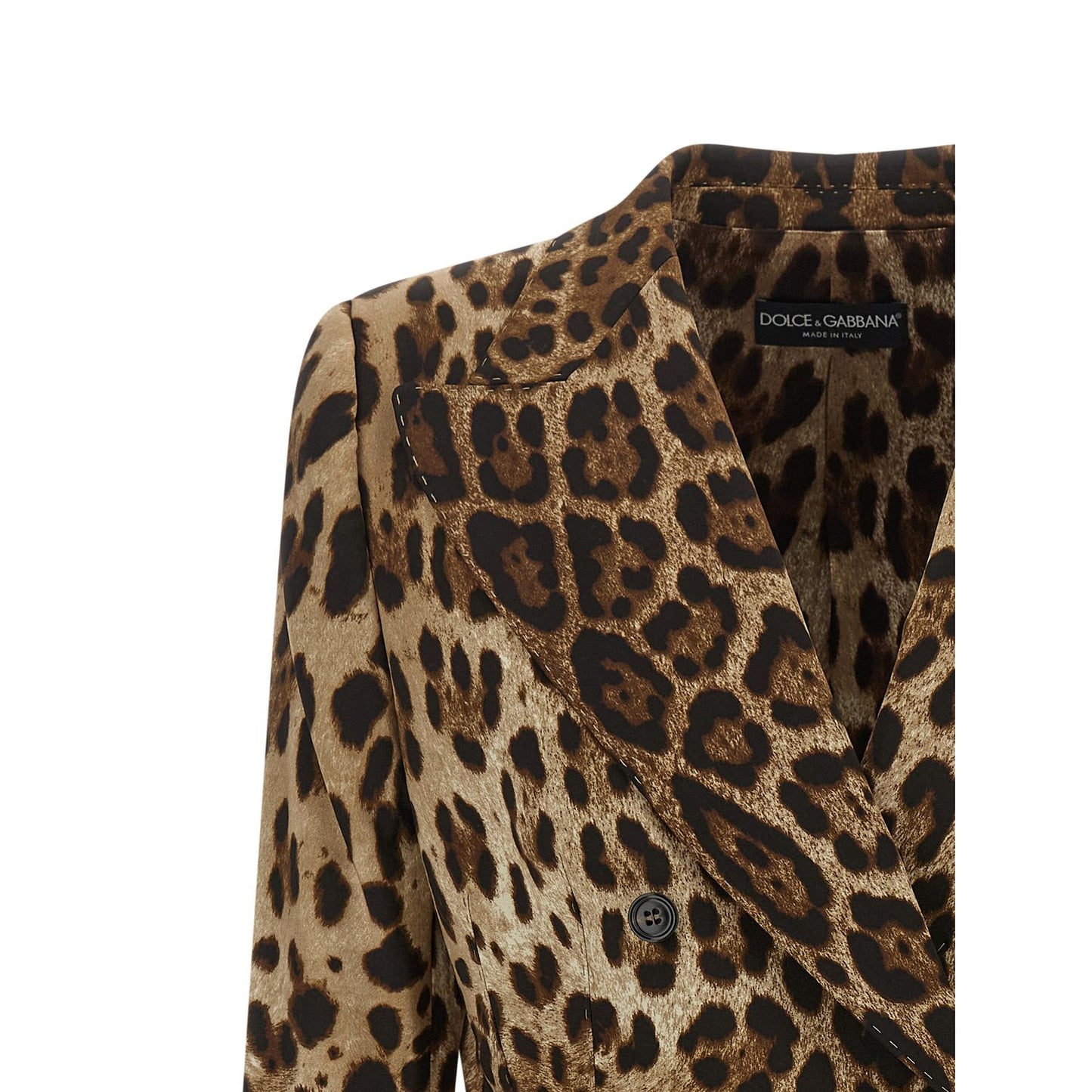 Dolce & Gabbana Brown Wool Blazer