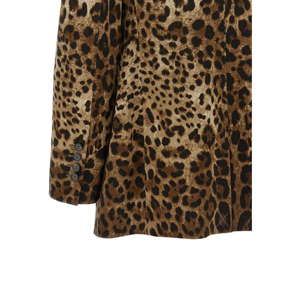 Dolce & Gabbana Brown Wool Blazer
