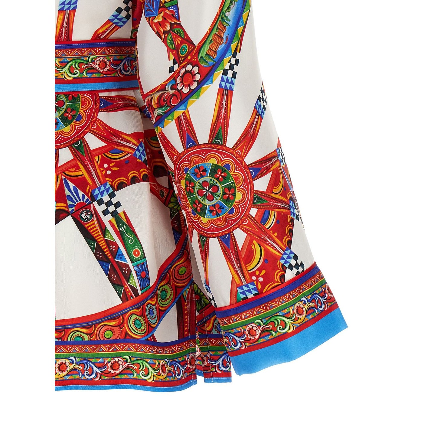 Dolce & Gabbana Multicolor Silk Blouse