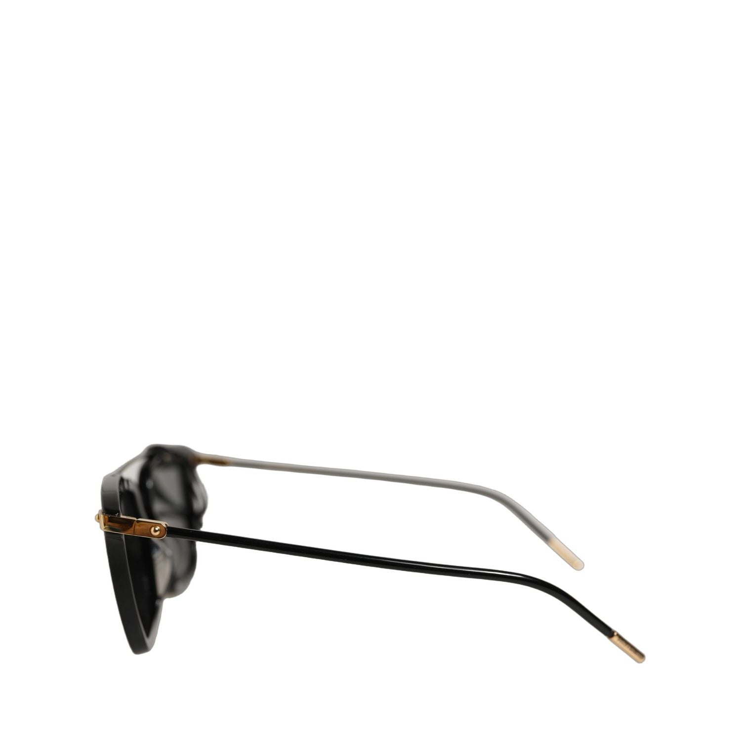 Dolce & Gabbana Black DG4327F Double Bridge Square Frame Sunglasses