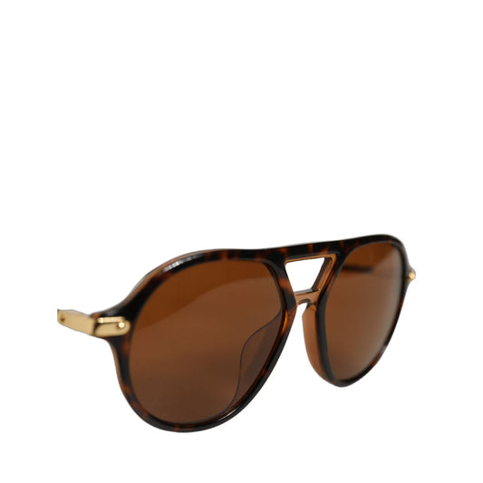 Dolce & Gabbana Brown DG4343F Havana Tortoise Women Eyewear Sunglasses