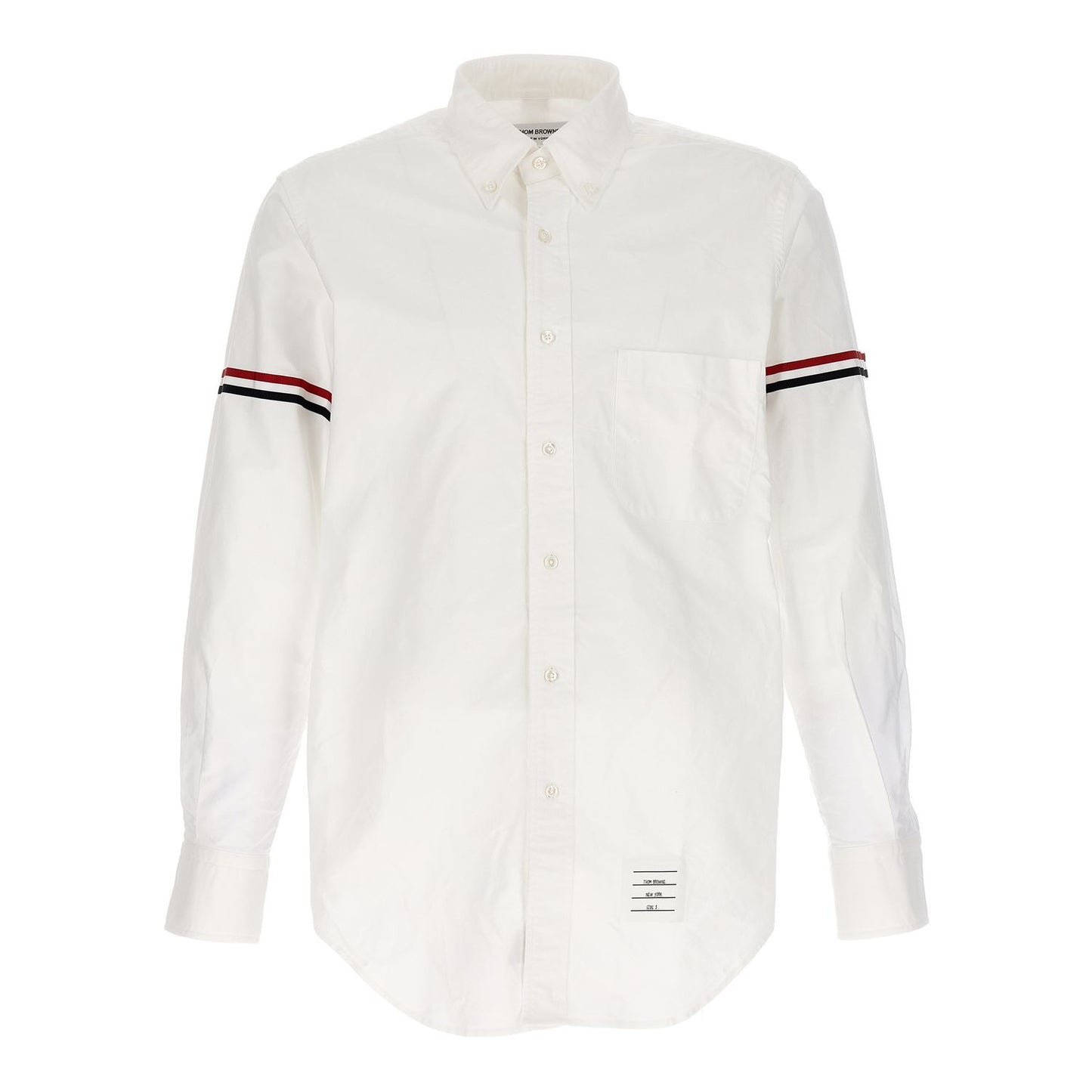 Thom Browne White Cotton Blouse
