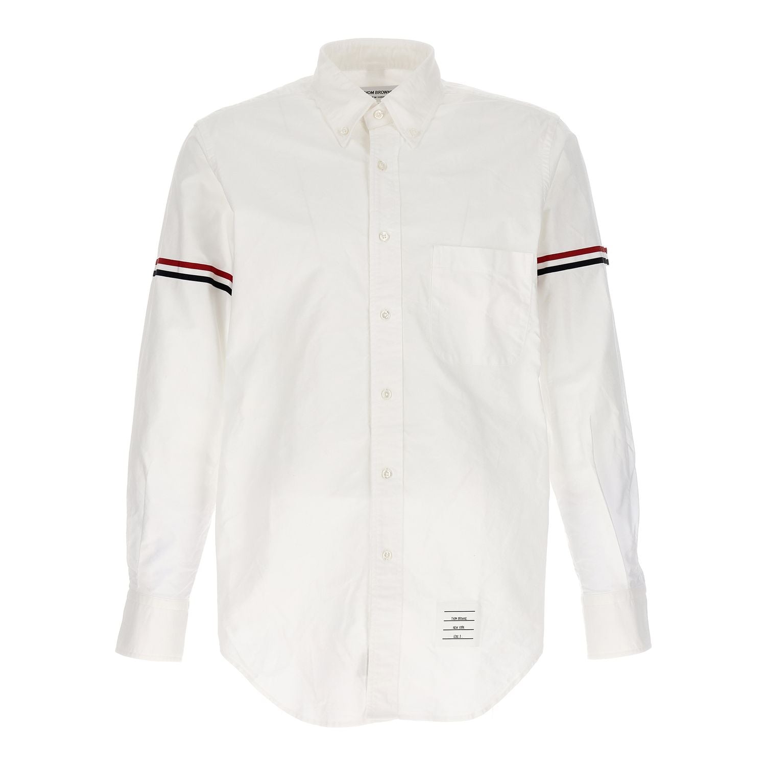Thom Browne White Cotton Blouse