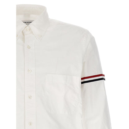 Thom Browne White Cotton Blouse