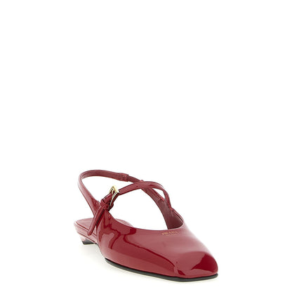 Prada Multicolor Calfskin Ballet Flats
