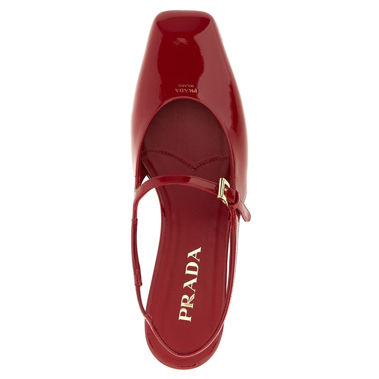 Prada Multicolor Calfskin Ballet Flats