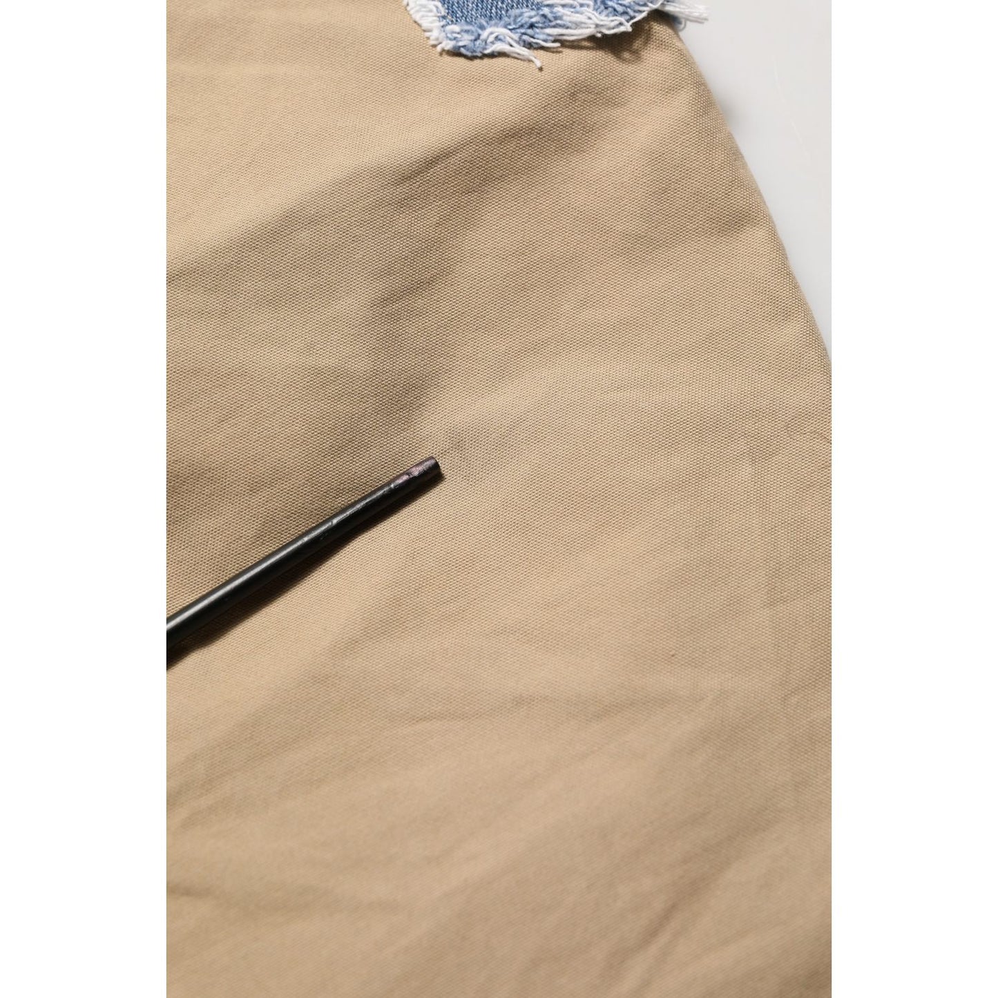 Dolce & Gabbana Beige Cotton Cargo Drawstring Trouser Pants