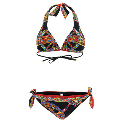 Dolce & Gabbana Multicolor Polyamide Bikini