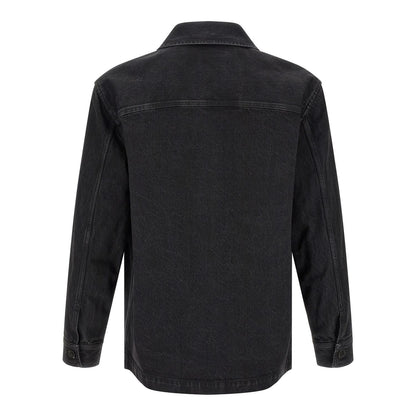 Saint Laurent Black Cotton Blouse