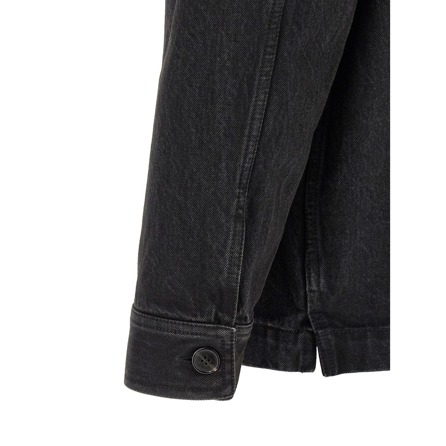 Saint Laurent Black Cotton Blouse