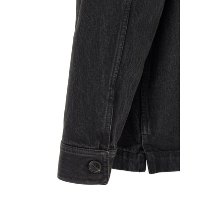 Saint Laurent Black Cotton Blouse