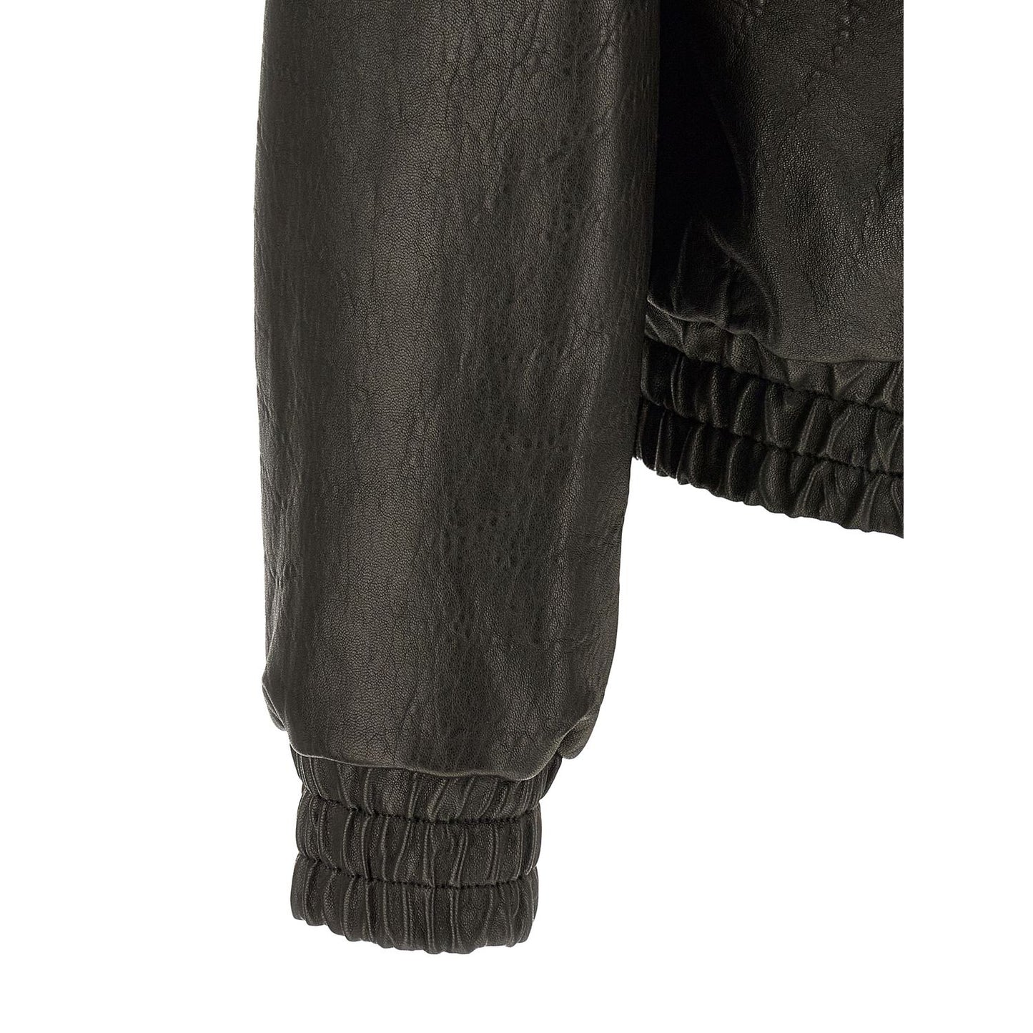 Saint Laurent Black Lamb Leather Leather Jacket