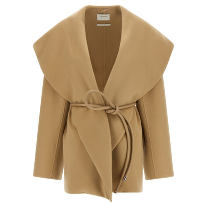 Sportmax Beige Wool Coat