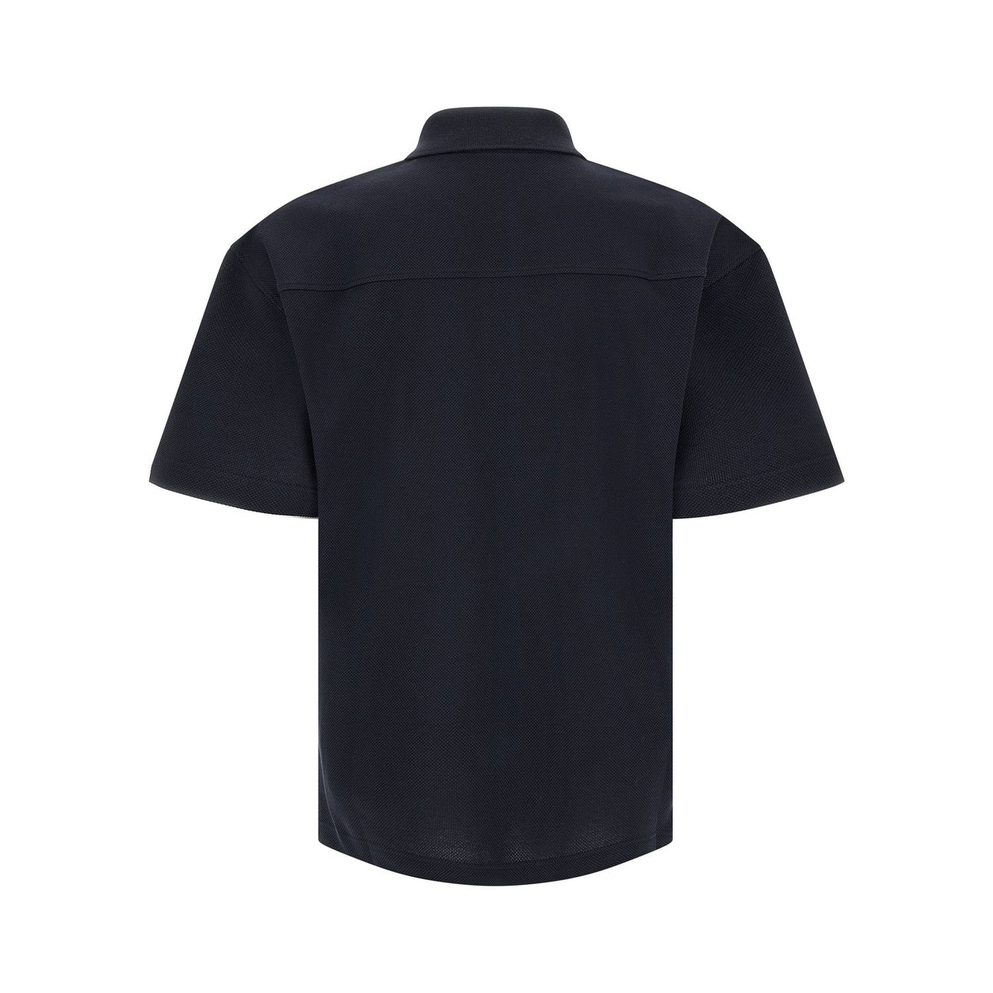 Saint Laurent Blue Cotton Polo Shirt