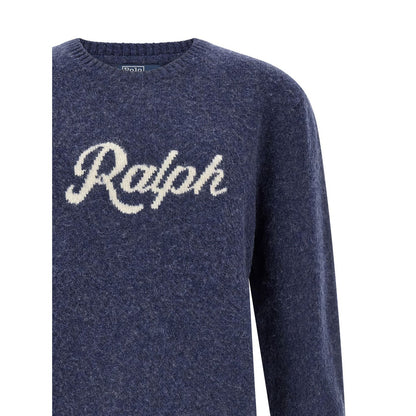 Polo Ralph Lauren Blue Wool Cardigan