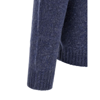 Polo Ralph Lauren Blue Wool Cardigan