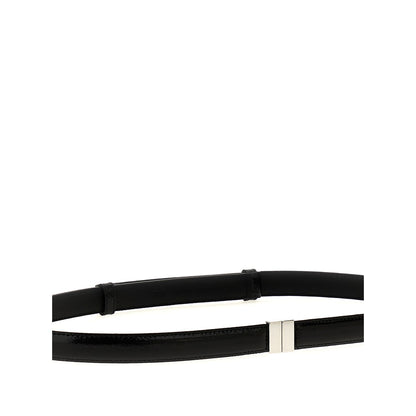 TOTEME Black Calfskin Regular Belt