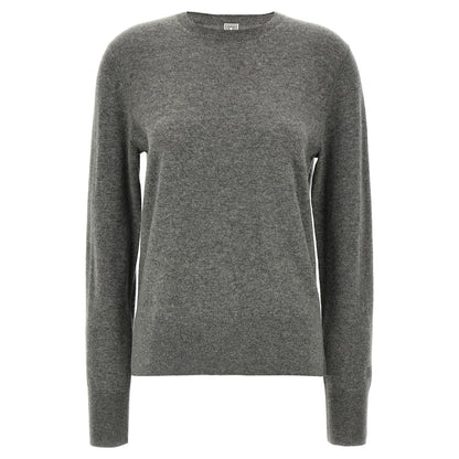 TOTEME Gray Cashmere Cardigan