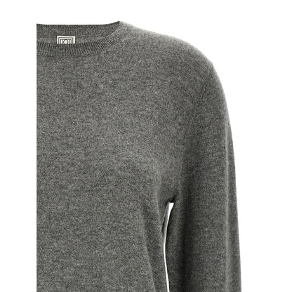 TOTEME Gray Cashmere Cardigan