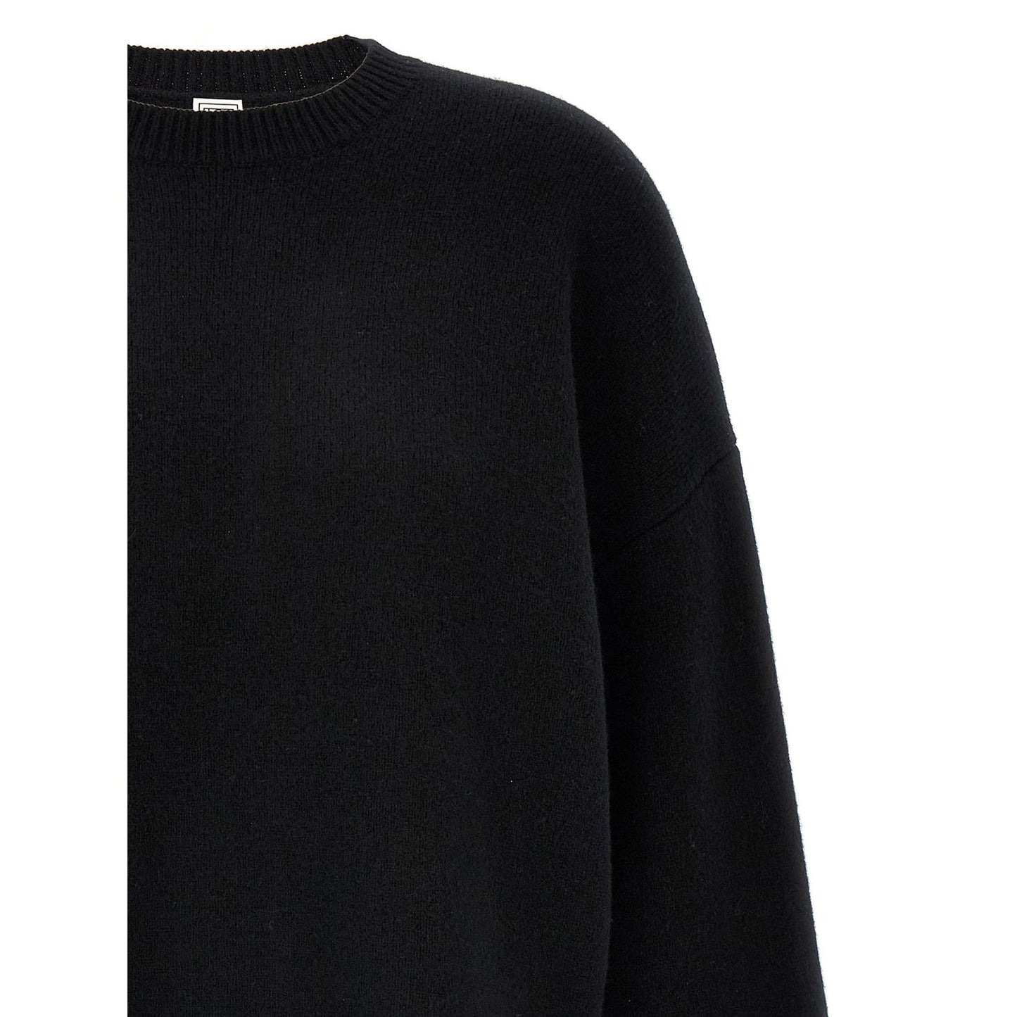 TOTEME Black Polyester Cardigan