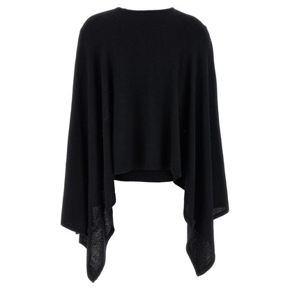 TOTEME Black Silk Cardigan