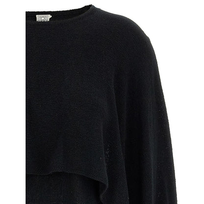 TOTEME Black Silk Cardigan
