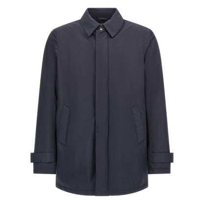 Herno Blue Polyester Parka