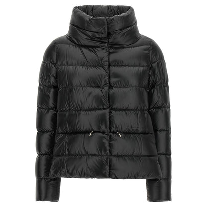 Herno Black Polyamide Full-Length Jacket