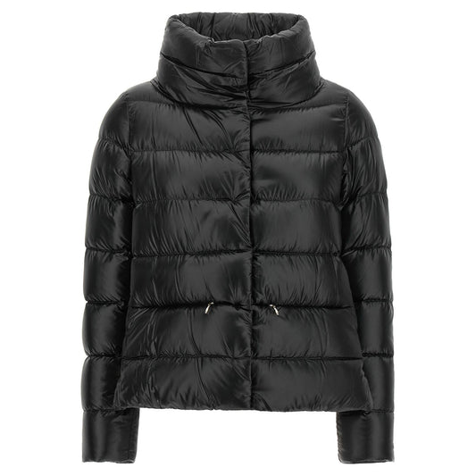 Herno Black Polyamide Full-Length Jacket