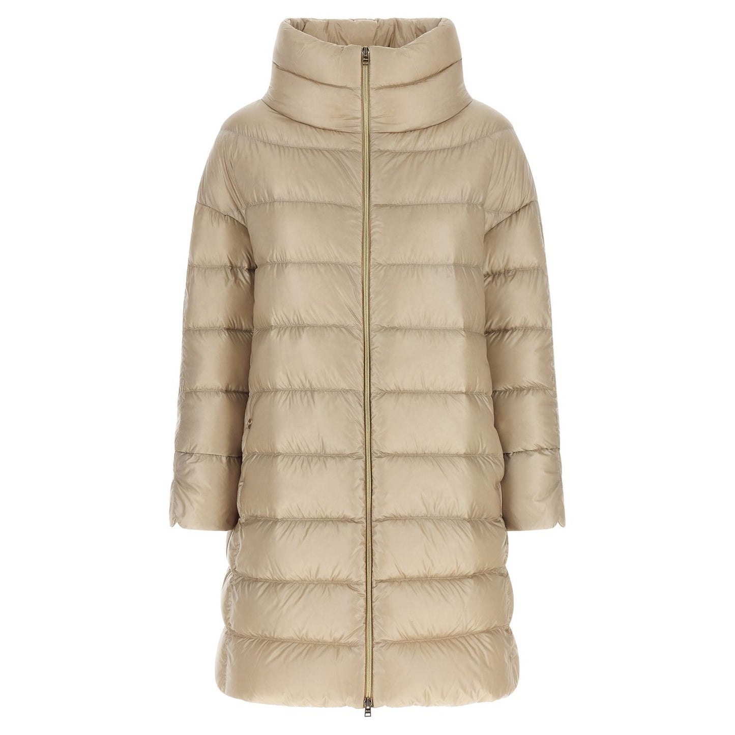 Herno Beige Polyamide Coat