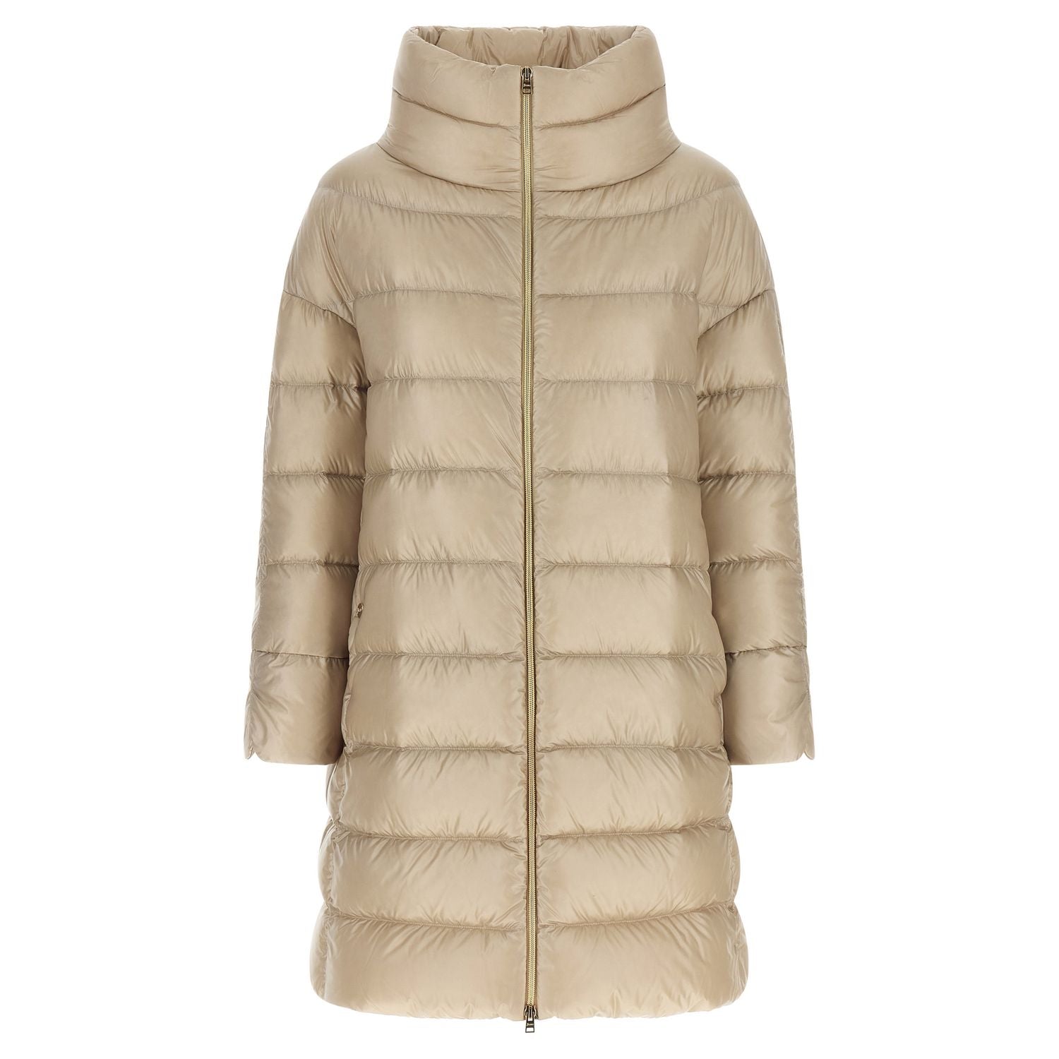Herno Beige Polyamide Coat
