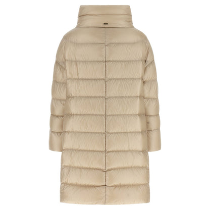 Herno Beige Polyamide Coat