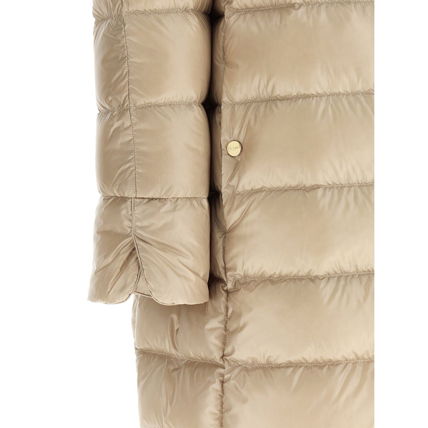 Herno Beige Polyamide Coat