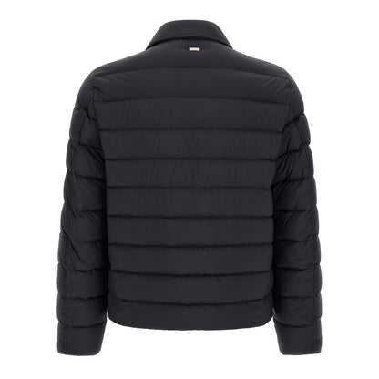 Herno Black Polyamide Full-Length Jacket