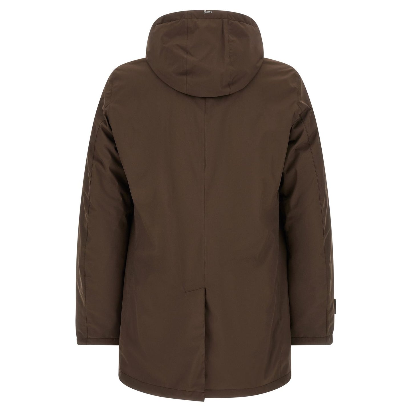 Herno Brown Polyester Parka
