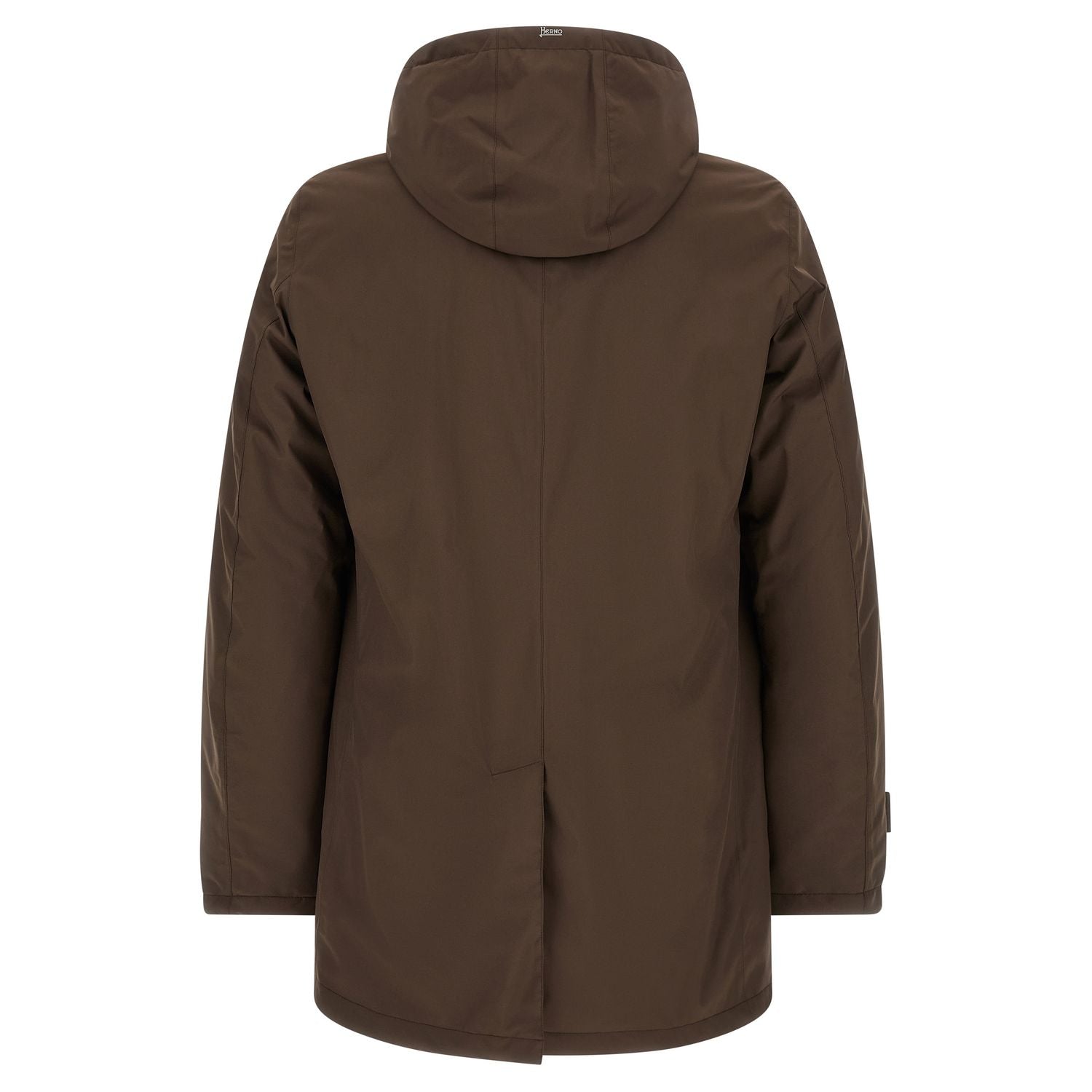 Herno Brown Polyester Parka
