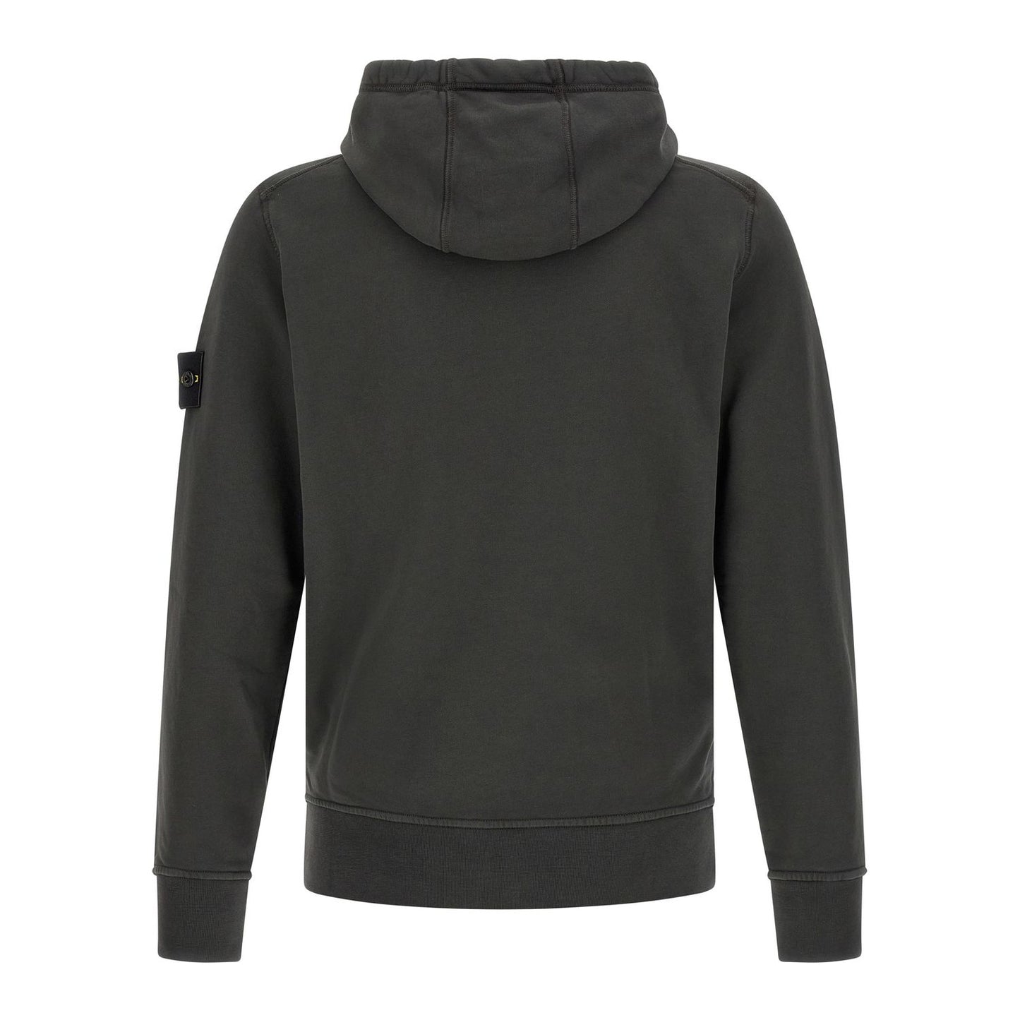 Stone Island Gray Cotton Sweatshirt