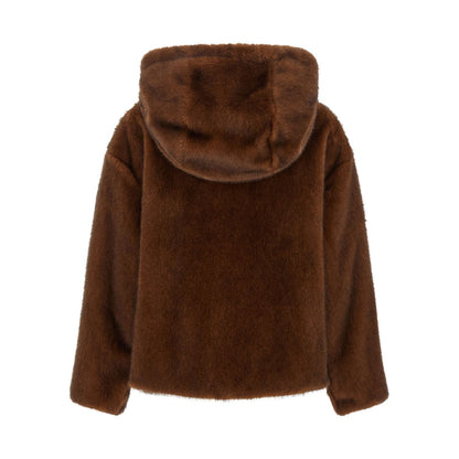 Herno Brown Polyester Bomber