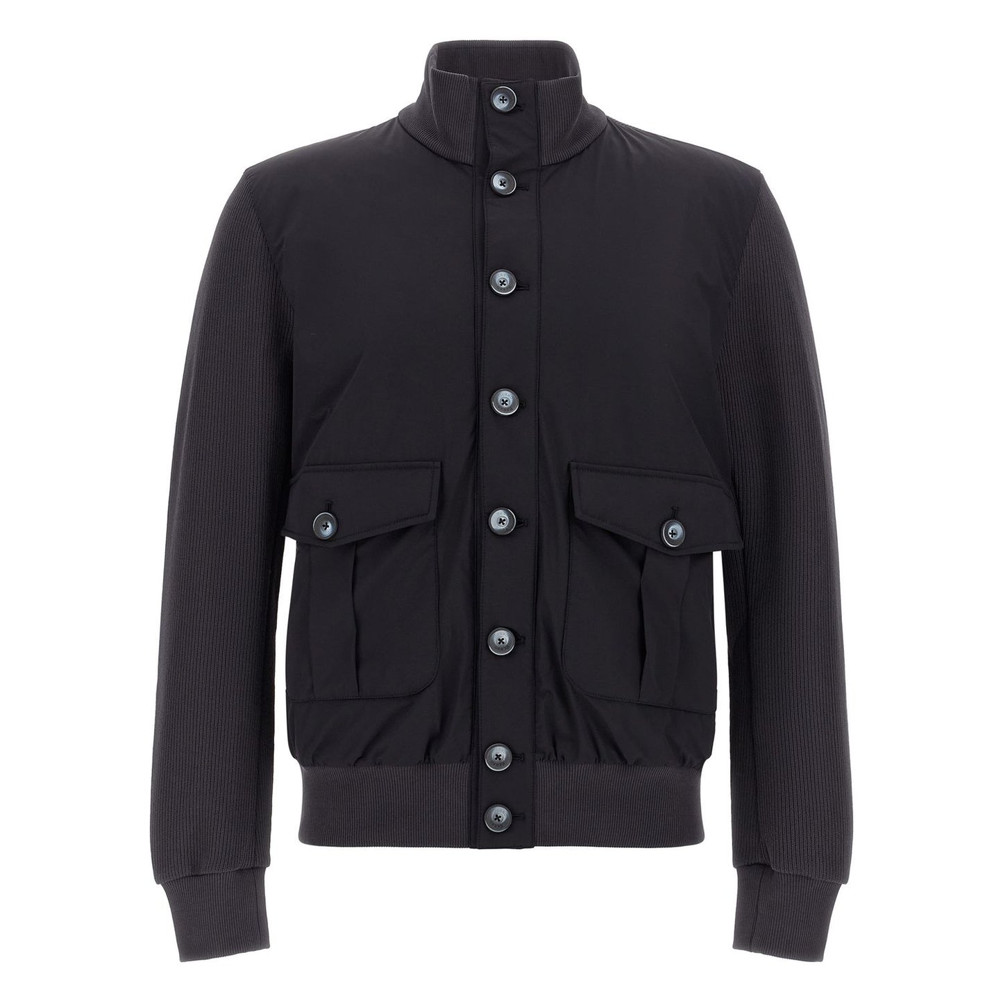 Herno Blue Cotton Jacket