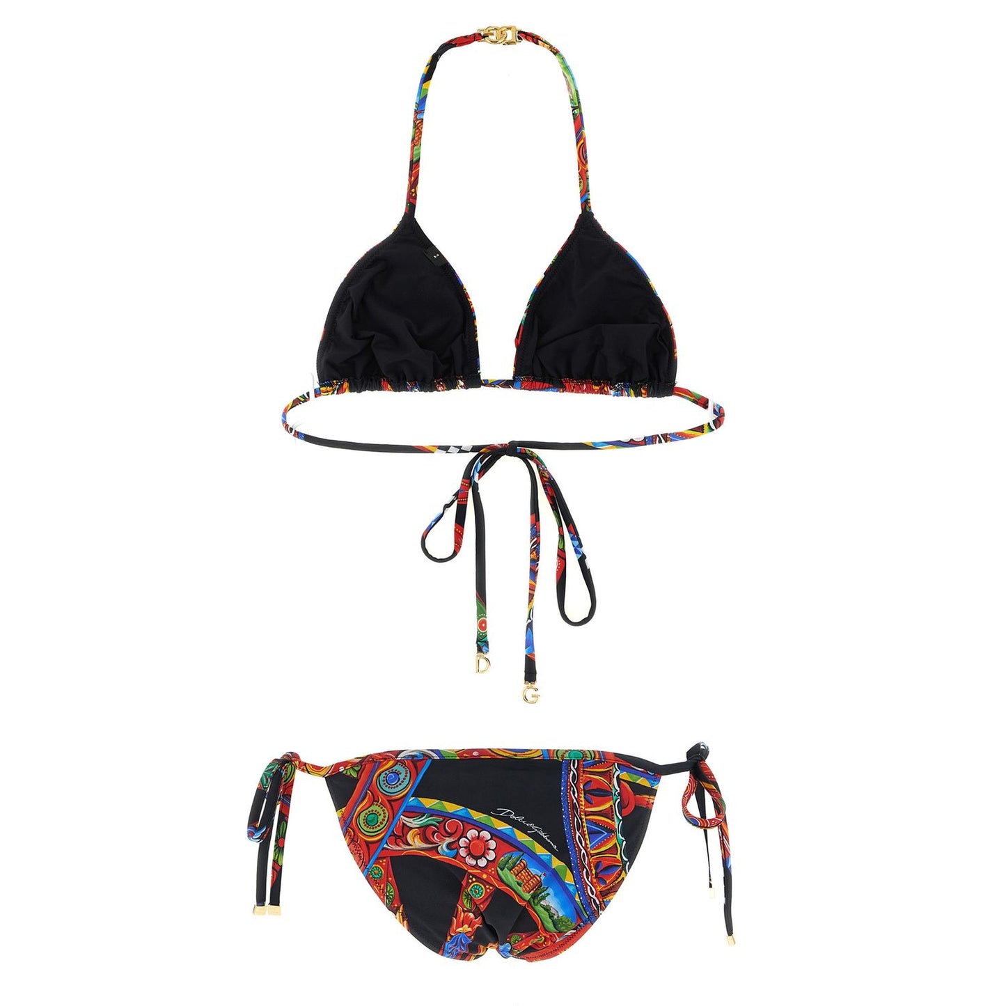 Dolce & Gabbana Multicolor Polyamide Bikini