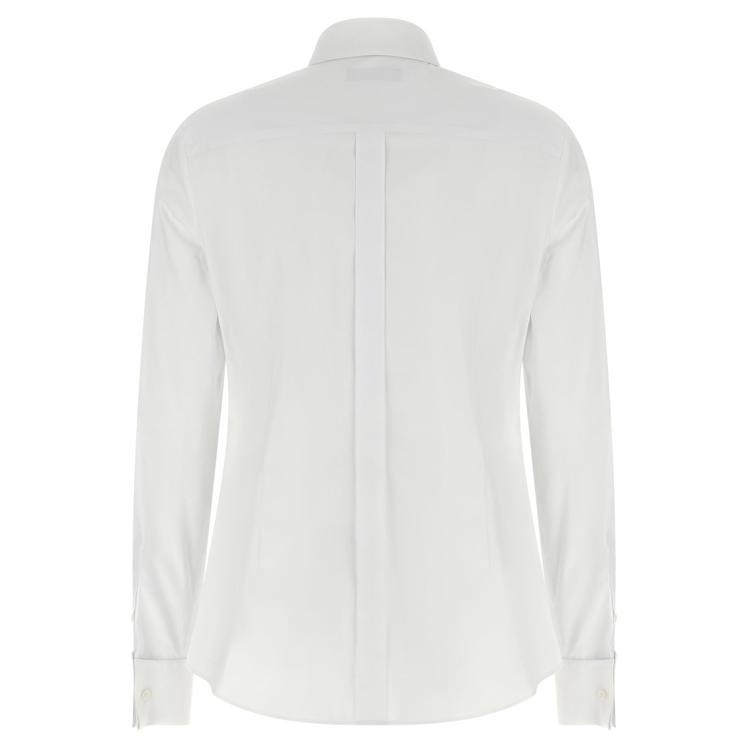 Dolce & Gabbana White Cotton Blouse