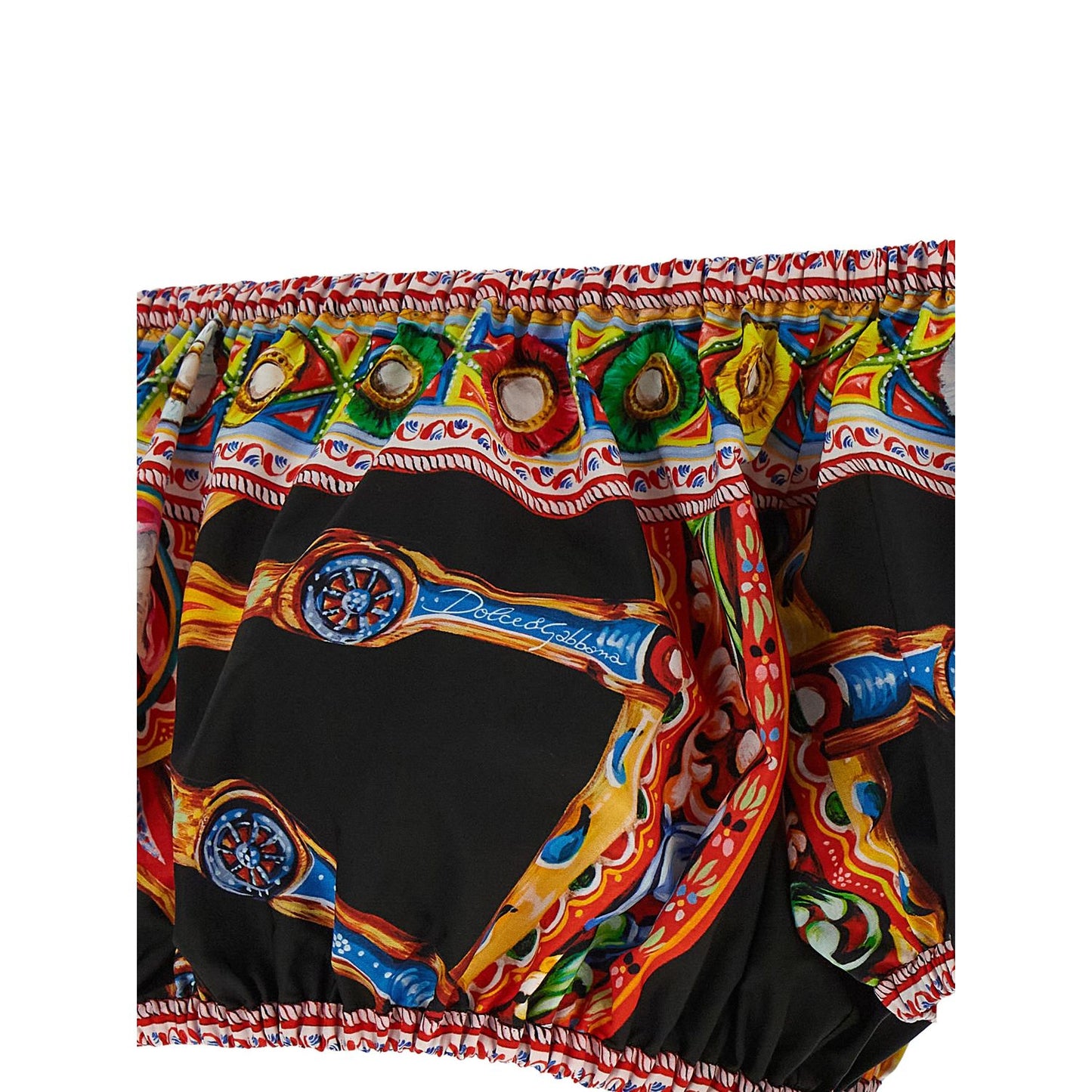 Dolce & Gabbana Multicolor Cotton Pattern Shirt