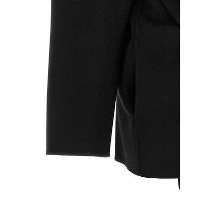 Sportmax Black Wool Coat