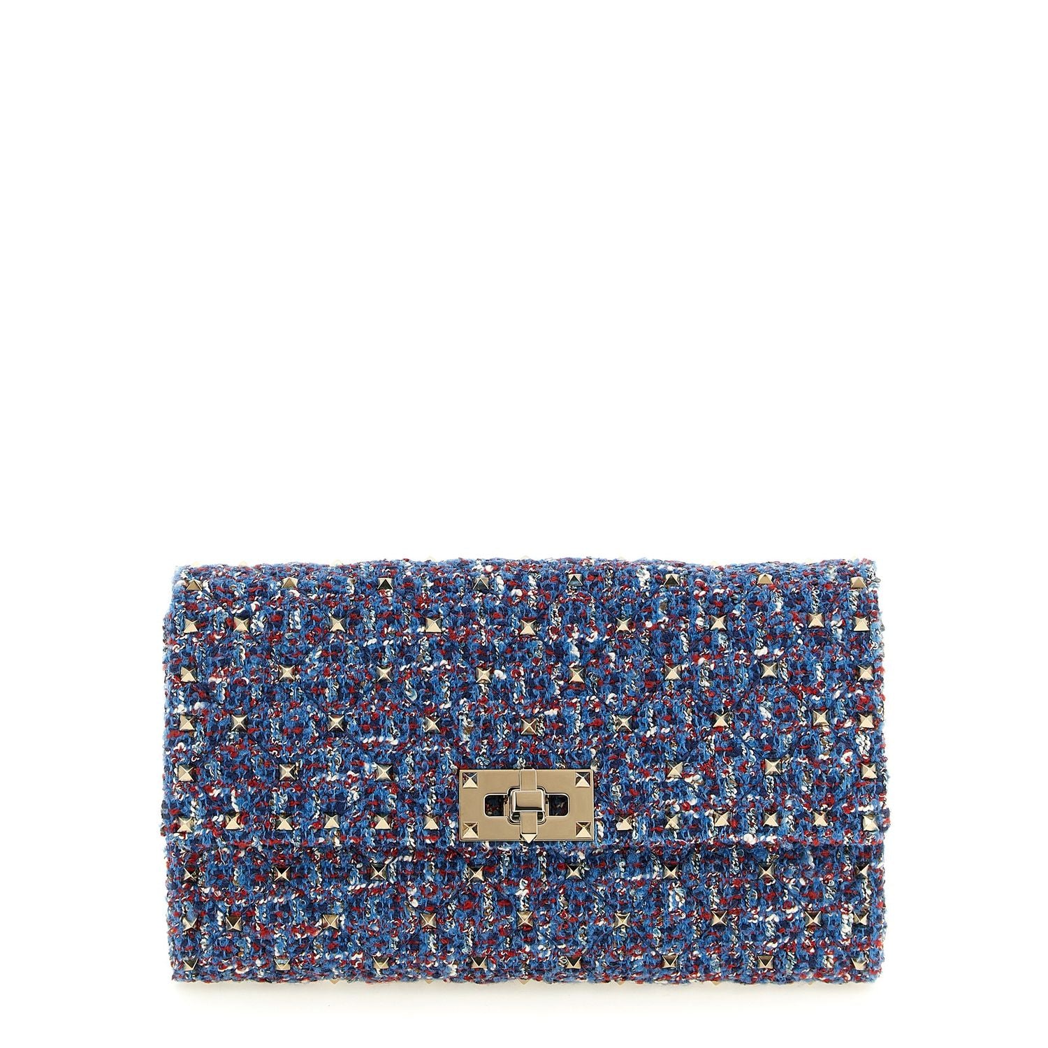 Valentino Garavani Blue Polyester Crossbody Bag