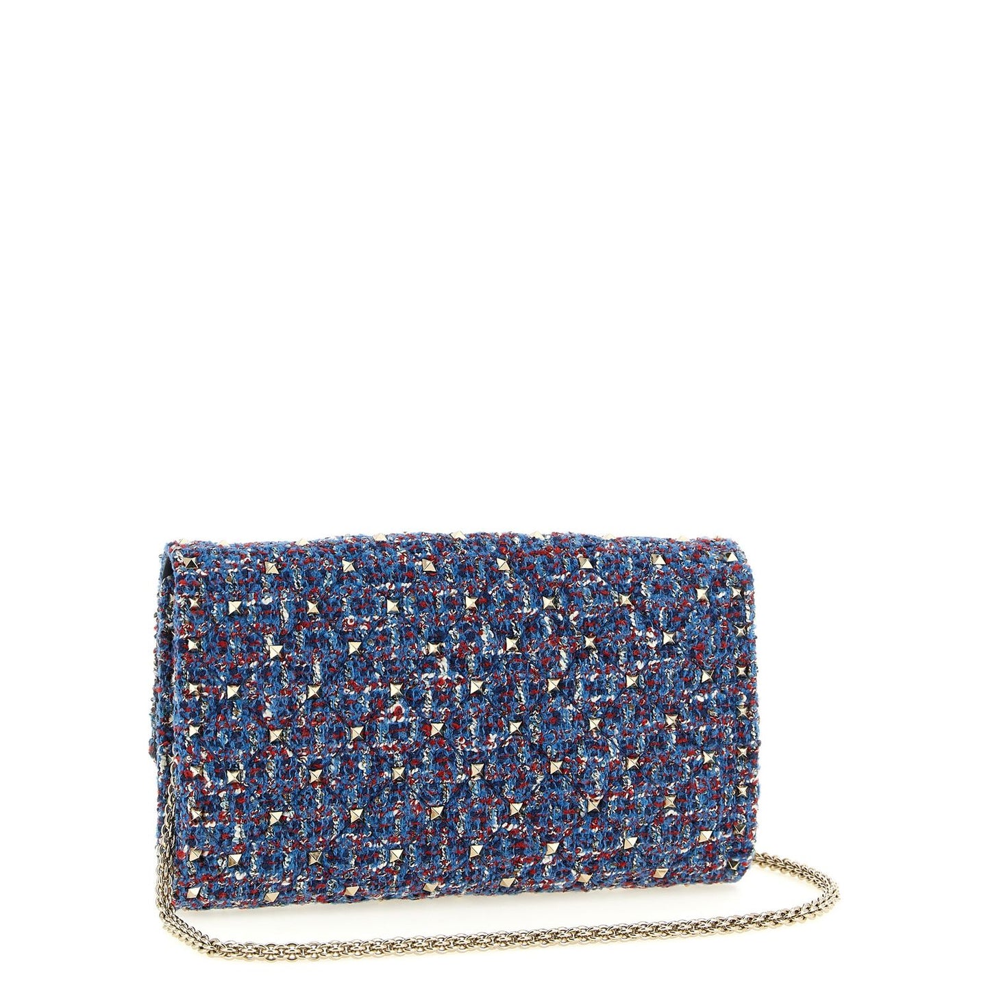 Valentino Garavani Blue Polyester Crossbody Bag